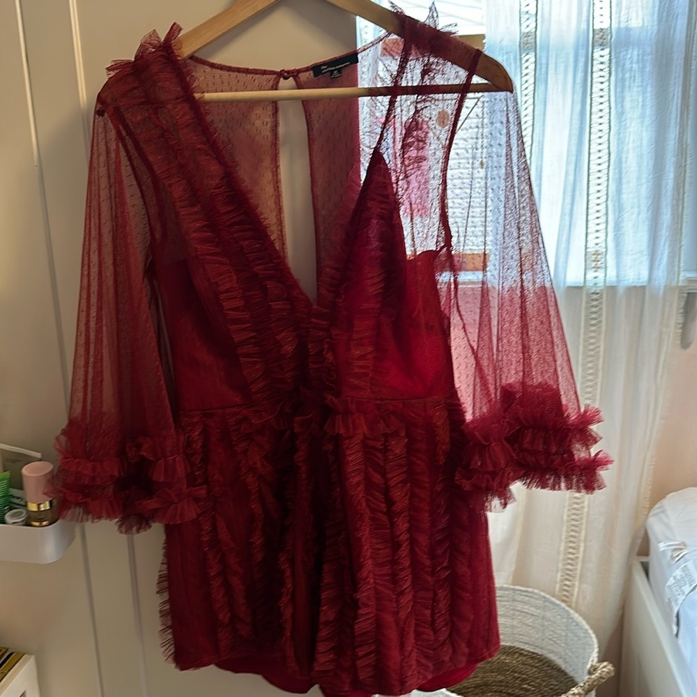NWOT Lace romper